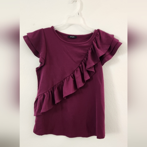 Wome's Sleeveless Purple Top Size Small Round Neck - Picture 6 of 14